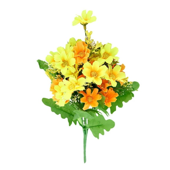 Bdday Silk Flowers Single Of Artificial Flowers 28 Small Daisy Flowers Home Engineering Decoration Living Room Display Artificial Flowers Fall Decor