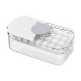 thumbnail image 1 of Bdday Small Trays Pressing The Ice Block Ice Block Maker Household Food Grade Large Capacity Ice Storage Box with A Shovel Resin Molds Silicone, 1 of 8