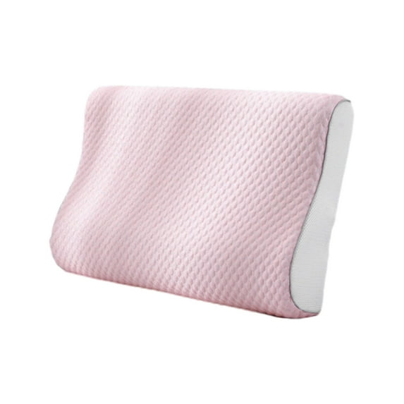 Bdday Soft Cotton Contour Neck Memory Foam Pillowcase (Pillow Not Included) W/Envelope Style Closure