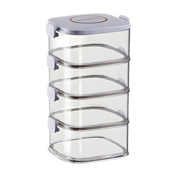 Bdday Spice Organizer Kitchen Home Pepper Storage Box Sealed Jar Condiments Seasoning Seasoning Jar