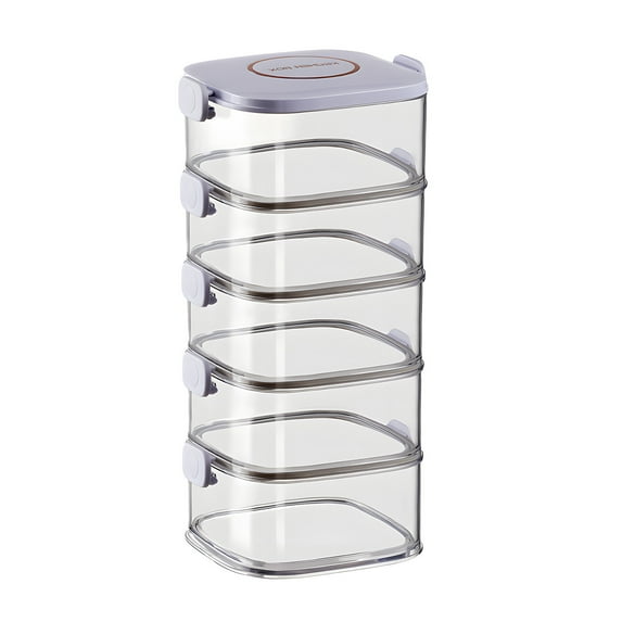 Bdday Spice Organizer Kitchen Home Pepper Storage Box Sealed Jar Condiments Seasoning Seasoning Jar