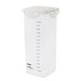 thumbnail image 1 of Bdday Storage Containers Single Transparent Plastic Storage Tank Vacuum Moistureproof Fresh-Keeping Storage Storage Sealed Tank,Kitchen Sealed Jar with Lid Fresh-Keeping Box Rice Container, 1 of 1