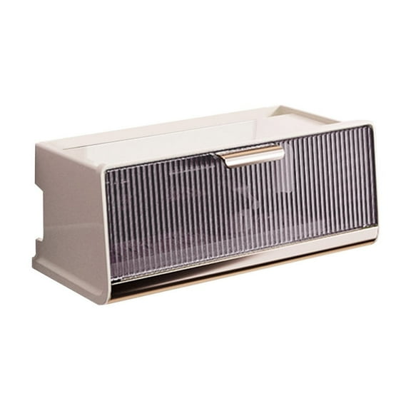 Bdday Storage Containers Wifi Router Storage Box Wire Storage Box Power Strip Storage Box Junction Box Suitable for Various Desktops and Walls Home Storage