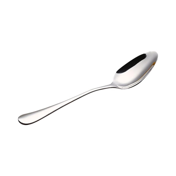Bdday Tea Spoons 1010 Handle Tableware Stainless Steel Spoon Coffee Spoon Fruit fork Hotel Supplies Round Spoon Dining Spoon Children's Spoon Metal Ice Scoop