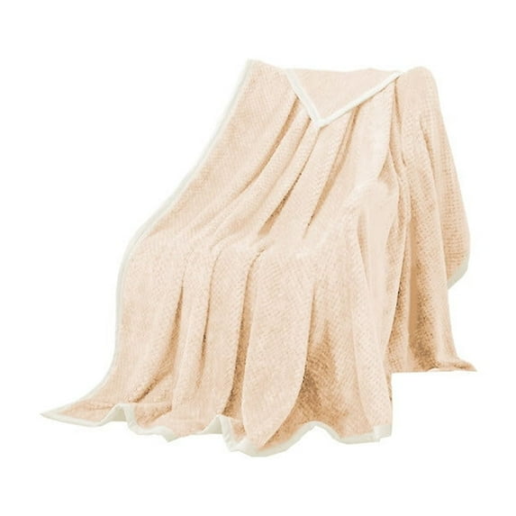 Bdday Throw Blanket for Couch Office Napping Blanket Sofa Cover Blanket Pineapple Check Coral Velvet Blanket Plush Throw Blankets