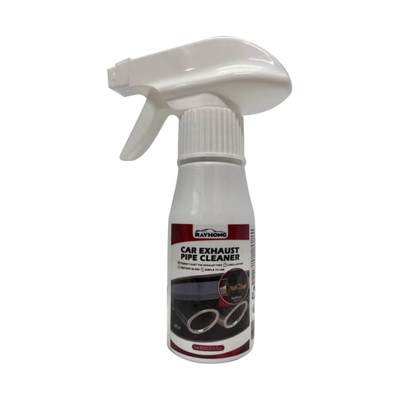 Bdday Toilet Cleaner Auto Exhaust Pipe Cleaner Remover Rust Remover Rust Remover Spray for Car Maintenance and Cleaning 60ml Screen Cleaner