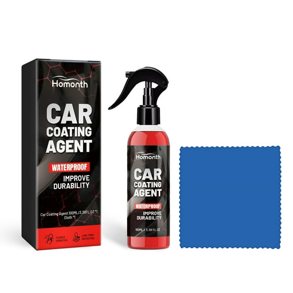Bdday Toilet Cleaner Car plating Crystal Repairing Spray Liquid Wax Hand Spray Coating Wax 100ml Portable Carpet Cleaner
