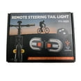 thumbnail image 1 of Bdday Usb Rechargeable Bicycle Rear Lamp High-Visibility Mountain Cycling Light Smart Sensor Bike Rear Light for Riding, 1 of 5