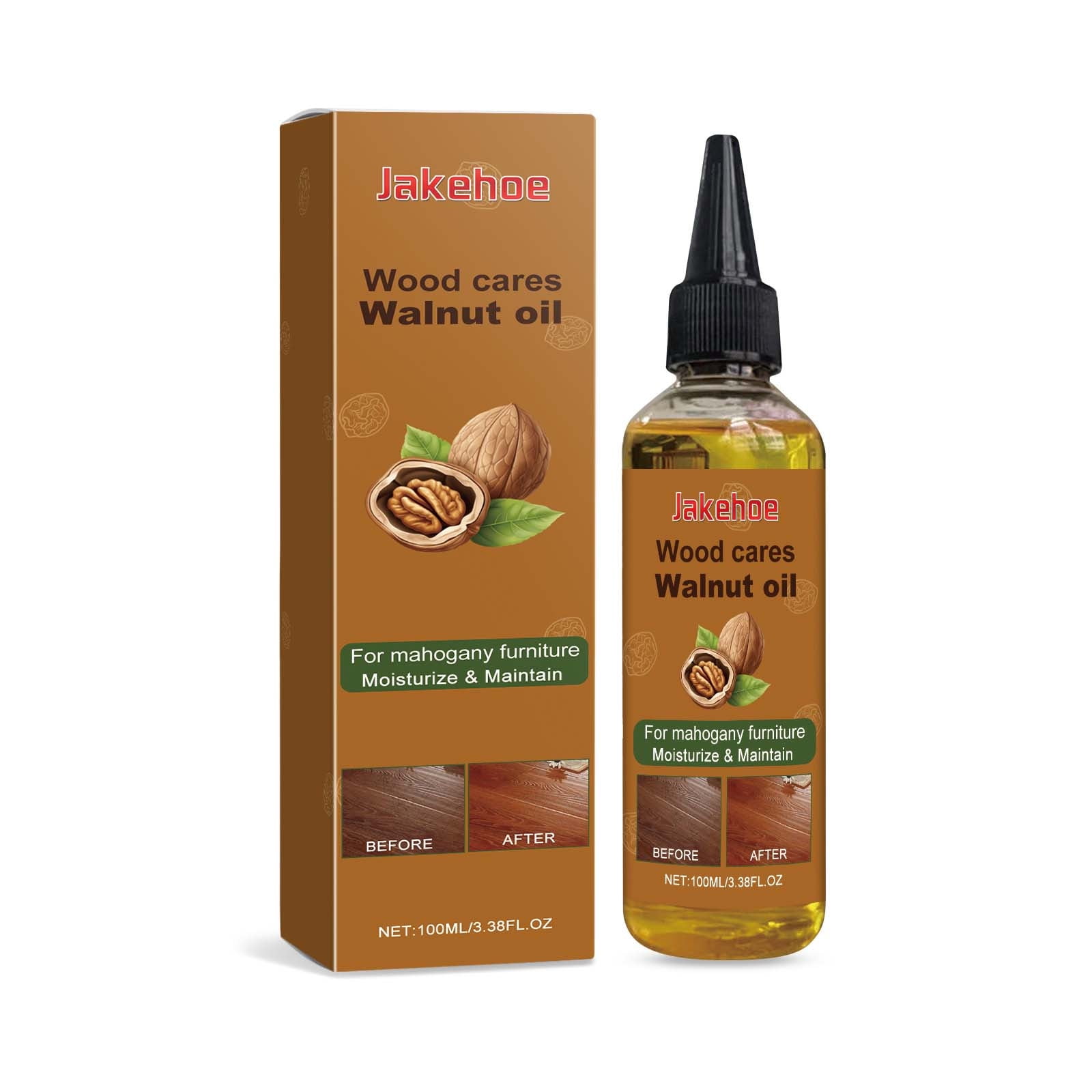 View of Bdday Wall Cleaner Wood Cleaning and Polishing Oil Walnut Oil Mahogany ...