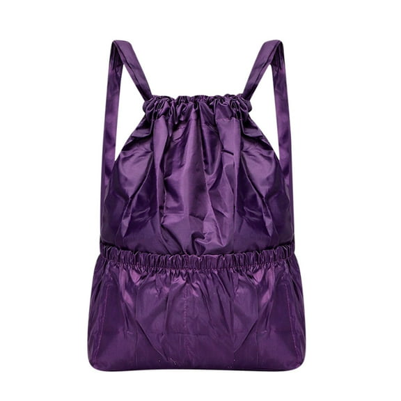 Bdday Waterproof Drawstring Gym Backpack Bag for Men & Women, Sport Gym Sack Mini Travel Daypack