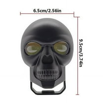 Bdday Wedding Decorations Motorcycle Driving Light Led Pod Light Bar Skull Shape Spotlights Auxiliary Light Headlight for Motorcycle Offroad Trucks Halloween Decorations Outdoor