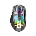 thumbnail image 1 of Bdday Wired Connection Wireless Connection Bluetooth Connection The Third Mock Examination Full Transparent RGB Cool Light Effect 5-gear DPI Adjustment Game Mouse, 1 of 6