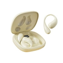 Bdday Wireless Earbuds Bluetooth Headphones 48hrs Play Back Sport Earphones With LED Display Over-Ear Buds With Earhooks Built-in Mic Headset For Workout