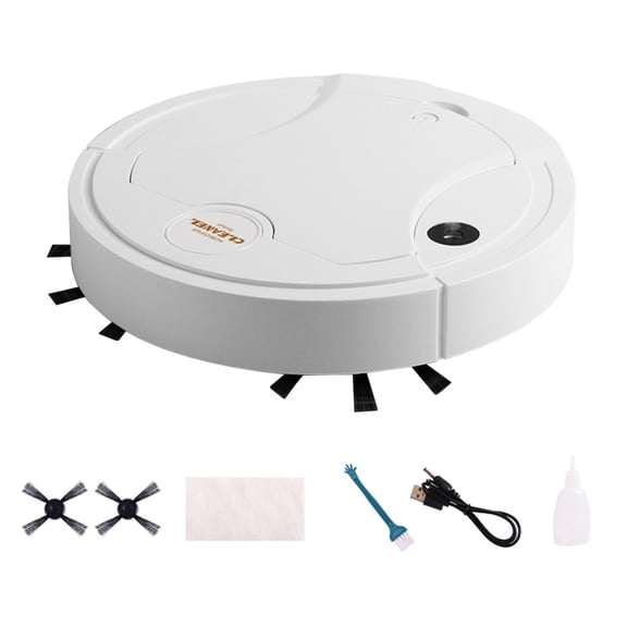 Bdday Wireless Vacuum Cleaner for Home Intelligent Sweeping Robot Fully Automatic Sweeping and Dragging Integrated Charging Usb Home Vacuum Cleaner Star Treasure Vacuum Cleaners for Car