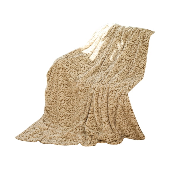 Bdday Wool Fabric Blanket, Super Hairless, Hairless, Luxurious Flannel Blanket, Lightweight Microfiber for Sofas Or Beds