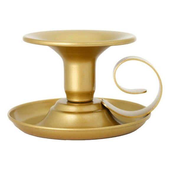 Bdday Yard Decor Taper Candle Holders - Small Candlestick Bulk, Thicker Metal Candle Sticks Set for Wedding Christmas Party Dining Table Table Centerpiece Decor Back To School Decorations