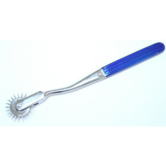 Bdeals Blue Neurological Wartenberg Diagnostic Pinwheel Chrome Plated 7'