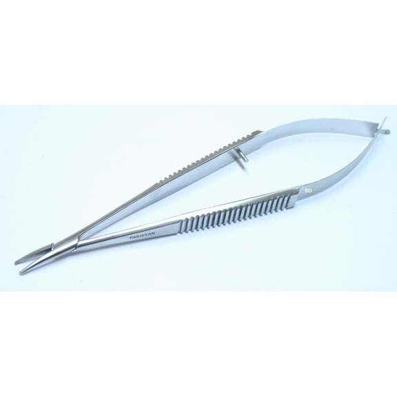 Bdeals Micro Eye Castroviejo Needle Holder Without Lock Curved Stainless steel
