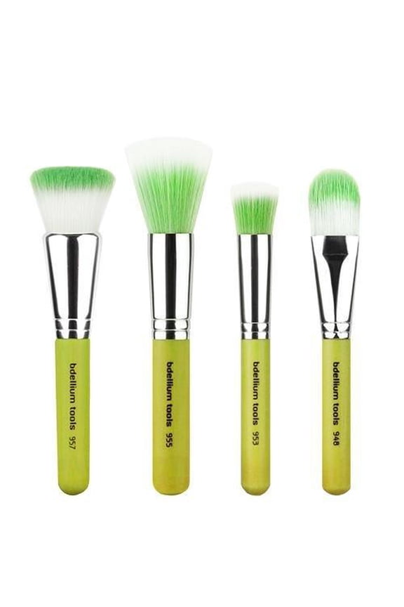 Green Bambu Foundation 4pc. Brush Set