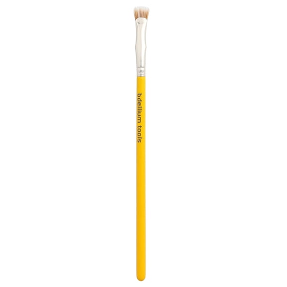 Bdellium Tools Professional Makeup Brush Studio Line - Duet Fiber Bent Mascara Fan 729