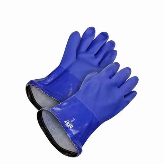 Bdg Chemical Resistant Gloves, PVC, 12 in L, 8, 1 PR 99-1-820BD-8