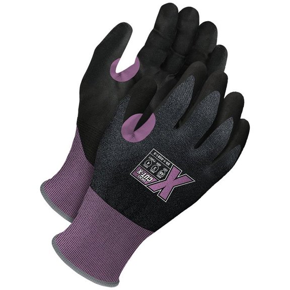 Bdg Coated Gloves,Knit,M,Polyurethane,PR 99-1-9581-8
