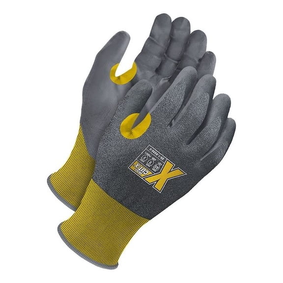 Bdg Coated Gloves,Knit,XL,Nitrile,PR 99-1-9550-10