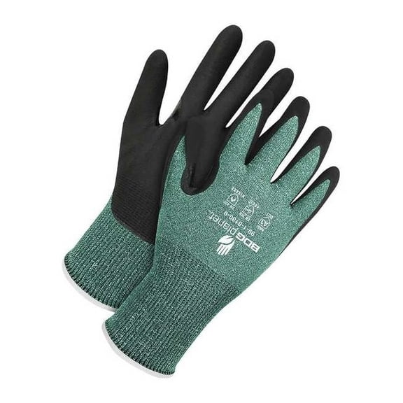 Cut-Resistant Coated Gloves, Cut Level A3 ,Nitrile ,Textured ,L (9) 1 PR