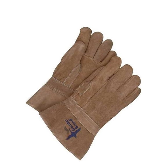 Gander Brand Heat-Resistant Gloves, 284 Degrees F Max Temp., Safety Cuff 1 PR
