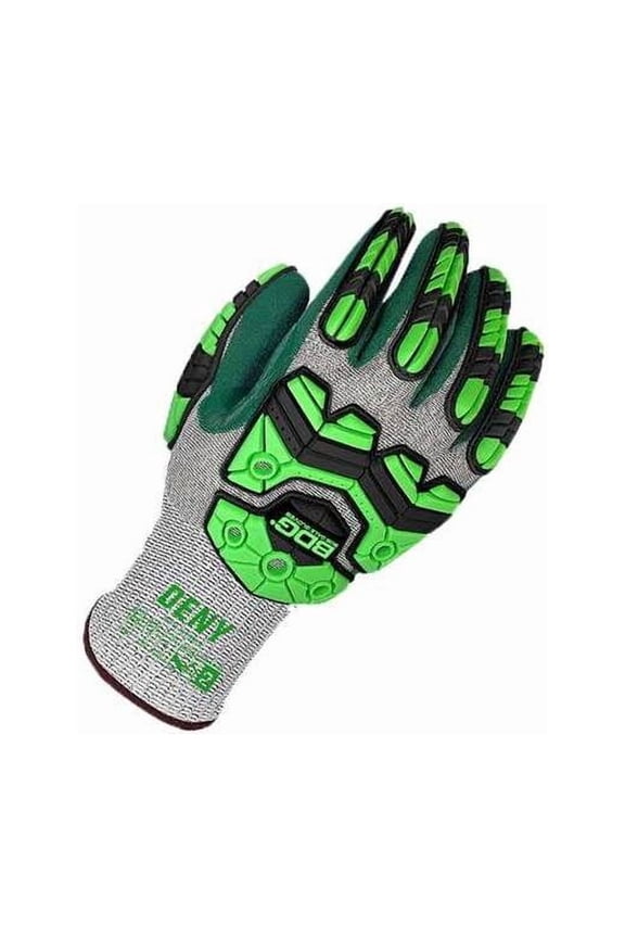 Cut-Resistant Impact Gloves, Cut Level A6 ,Dipped ,Nitrile ,Sandy ,XL 1 PR 99-1-9793-10