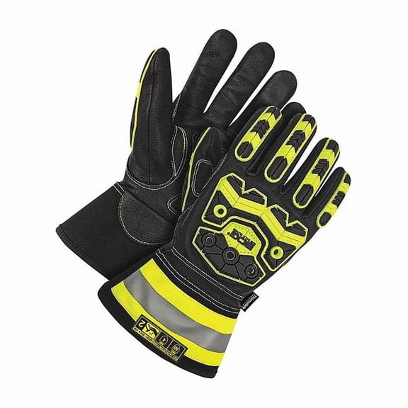 Bdg Cut-Resistant Leather Gloves, Cut Level A5 ,2XL 1 PR 20-9-10753-X2L