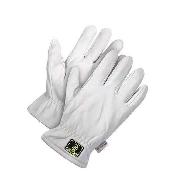 Bdg Leather Gloves,A5,Shirred Slip-On,S 20-9-1871-S