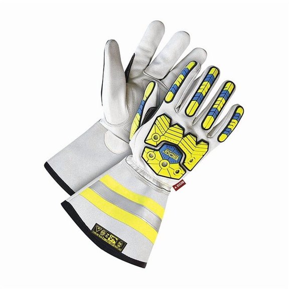 Bdg Cut-Resistant Leather Gloves, Cut Level A5 ,2XL 1 PR 20-1-10699-X2L