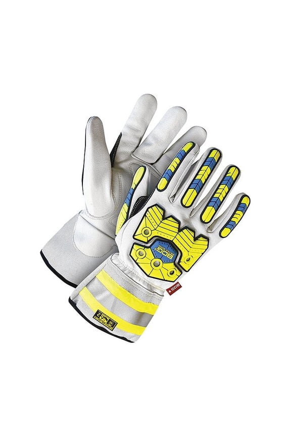 Bdg Cut-Resistant Leather Gloves, Cut Level A5 ,S 1 PR 20-9-10698-S