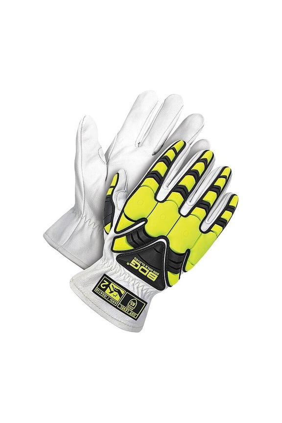 Cut-Resistant Leather Gloves, Cut Level A5 ,L 1 PR 20-1-1880-L