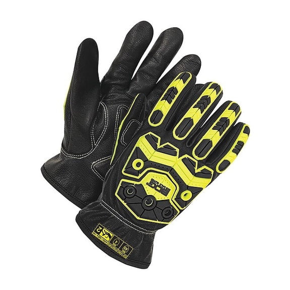 Bdg Cut-Resistant Leather Gloves, Cut Level A5 ,M 1 PR 20-1-10750-M
