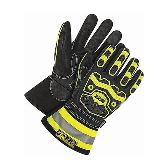 Bdg Cut-Resistant Leather Gloves, Cut Level A5 ,M 1 PR 20-9-10753-M