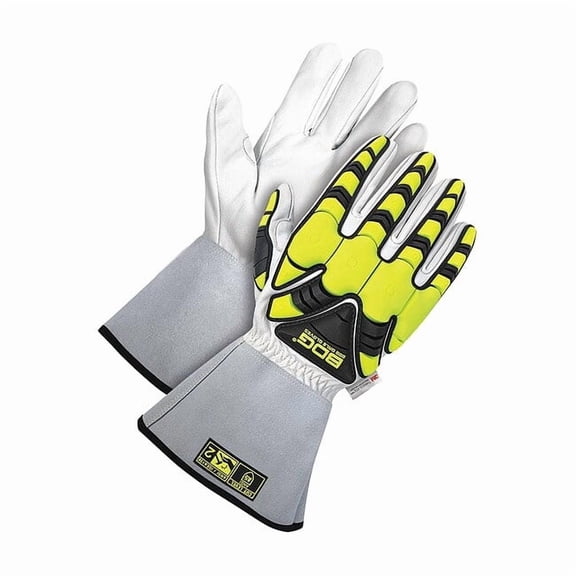 Bdg Cut-Resistant Leather Gloves, Cut Level A5 ,S 1 PR 20-9-1885-S