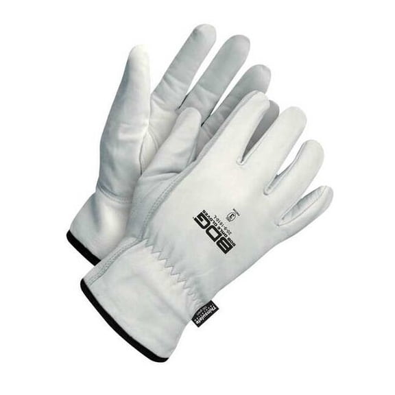 Bdg Leather Gloves,Shirred Slip-On Cuff,S 20-9-1610-S