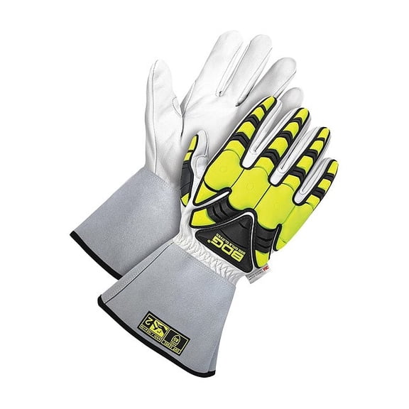 Bdg Cut-Resistant Leather Gloves, Cut Level A5 ,XL 1 PR 20-9-1885-XL