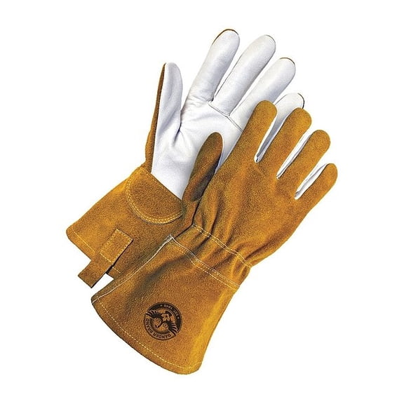 Bdg Welding Gloves,2XL,Gauntlet,4.5"CuffL 60-1-1722-X2L