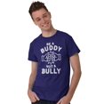 thumbnail image 1 of Be A Buddy Not A Bully Friendly Cute Plus Size Crewneck Graphic Tee Shirt Brisco Brands 3X, 1 of 4