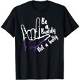 thumbnail image 1 of Be A Buddy Not A Bully LGBT-Q Asexual Pride Flag Men Women T-Shirt, 1 of 4