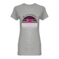 thumbnail image 1 of Be A Flamingo Design Shaped T-Shirt Women -Image by Shutterstock, Female Small, 1 of 2