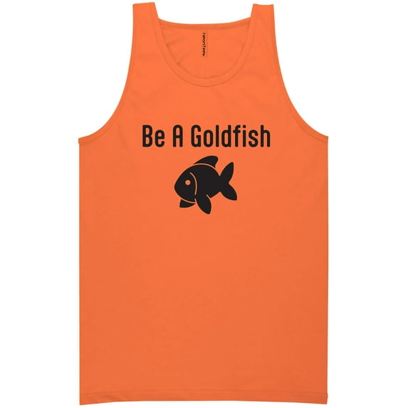 Be A Goldfish Neon Tank Top