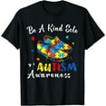 thumbnail image 1 of Be A Kind Sole Autism Awareness T-Shirt, 1 of 4