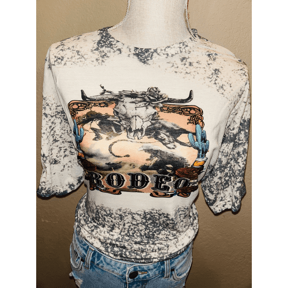Be A Legend Bleached Graphic Tee