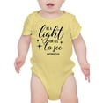 thumbnail image 1 of Be A Light For All To See Bodysuit Infant -Smartprints Designs,  18 Months, 1 of 4