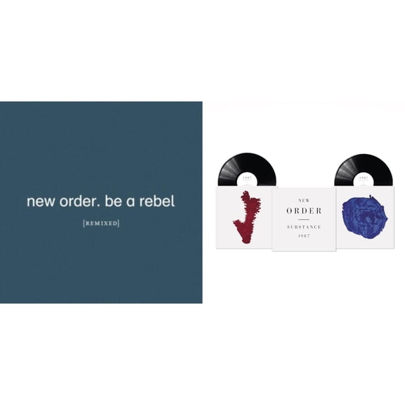 Be A Rebel Remixed (Limited Edition/Clear LP Vinyl) & Substance (2023 Reissue) (2LP)