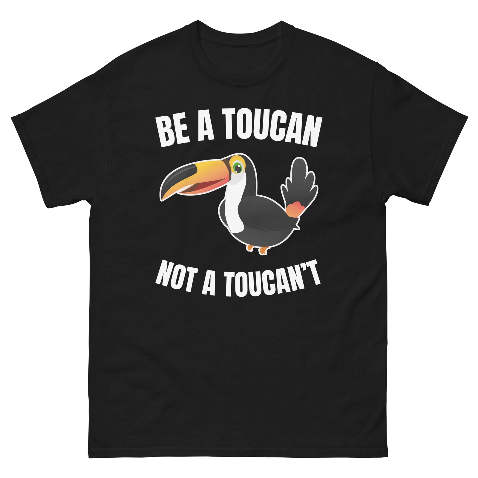 Maglietta Uomo Con Pappagallo Tucano – T-shirt Grafica Natura Tropicale, Animali Selvatici, Grigia - Foto 5